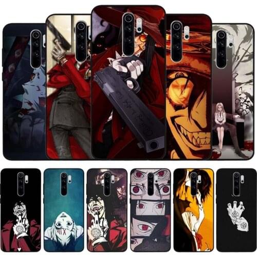 Alucard Hellsing black Silicone Phone Case For Redmi note 9 8 7 Pro S 8T 7A Cover