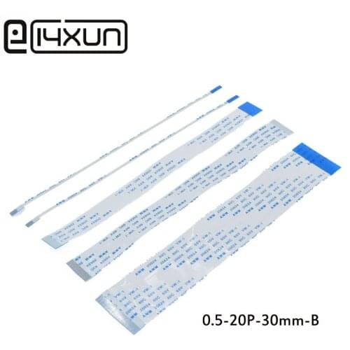 100pcs/lot FFC FPC Flexible Flat Cable 0.5mm pitch 20pin 30mm Type B Anisotropy cable,20624.Welcome custom-made Order