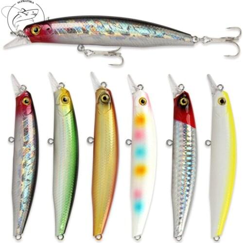10.5cm/10.9g Artificial Floating Minnow Plastic Hard Bait 3D Simulation Eyes Sea Fishing Outdoor Freshwater Fishing Lure