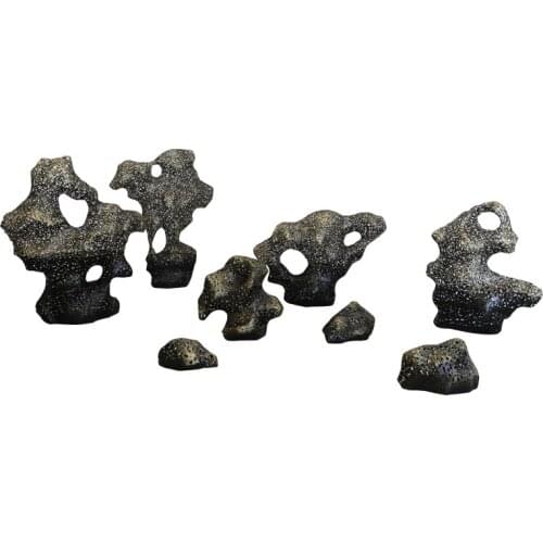 Chinese iron rockery sculpture hotel lobby aisle device decoration Sales Department Hall courtyard landing crafts