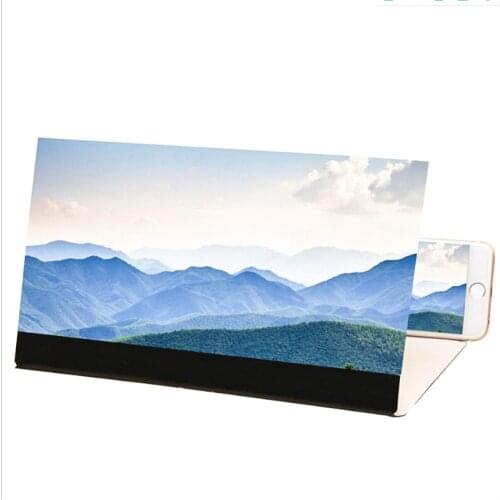 LS 12" HD 3D Mobile Phone Screen Amplifier Mobile Portable Universal Screen Magnifier For Cell Phone Screen Expander Magnifying