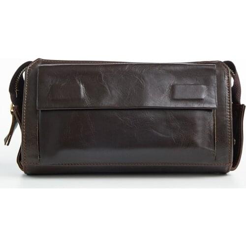 Men Wallet Genuine Leather Purse Men Fashion Large Long Clutch Wallet large Capacity Men Purses Wallet Leather Cigarette Handbag