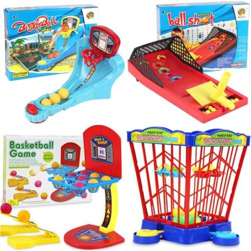Party Games For Children Kids Mini Game Basketball Shooting Toys Board Games Kids Desktop Game For Family Home Party Supplies