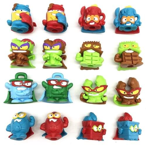 Original Superzings Action Figures 3CM Super Zings Collection Toys Model Kids Gift