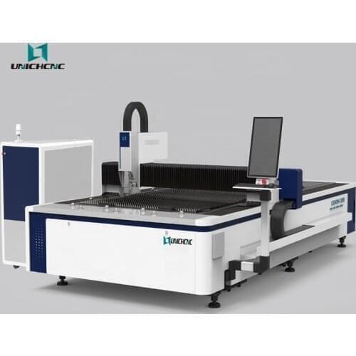1500*3000mm Laser Cutting Machine 1000 watt cutting 1mm 3mm 6mm carbon steel sheet
