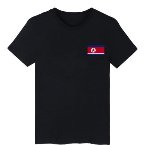 T shirt PRK KP NK north korea flag For Decoration