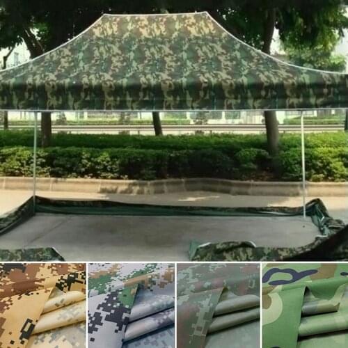 1m Camouflage Oxford Cloth 210dpu Waterproof Coating Oxford Cloth Outdoor Forest Camouflage Tent Cloth