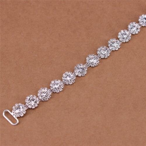 Sparkly Thin Crystal Rhinestone Belt for Women Formal Dress Bridesmaid Gown Sash Rhinestone Belt for Bridal Wedding Dress