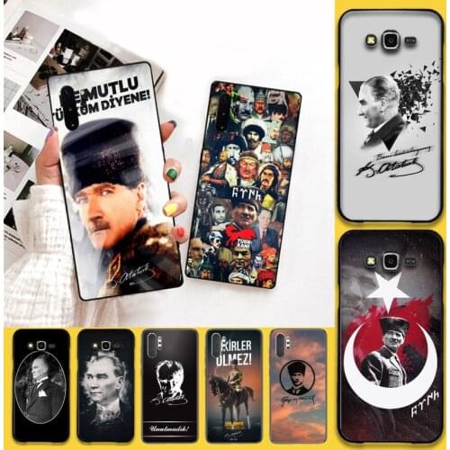 Turkey Mustafa Kemal Ataturk Phone Case For Samsung Galaxy Note20 ultra 7 8 9 10 Plus lite J7 J8 Plus 2018 Prime