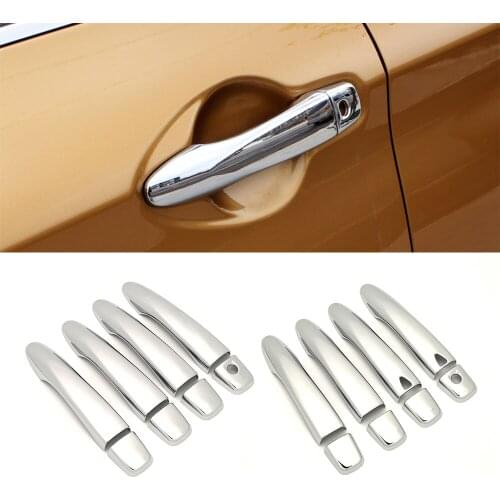 For Nissan Murano Z52 2015-2019 Car Exterior Modify Chrome Door Handle Cover Decoration Trim Protection Sticker