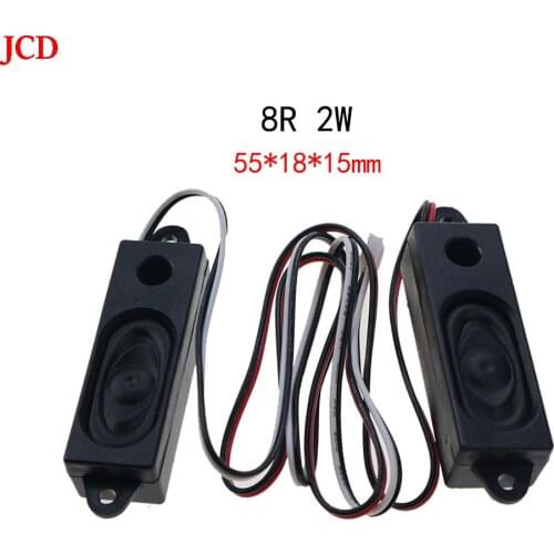 JCD 1 Pair 1635 Speaker 5318 /1853 Box Cavity 8Ohm 2W Speaker For Smart LCD TV/ Advertising Machine/Notebook
