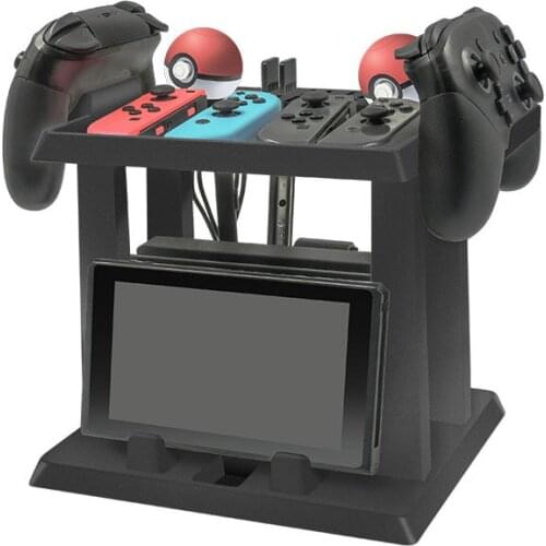 Nintend Switch Storage Bracket Tower Holder Stand & Game Disc Controller Carrying for Nintendos Switch Gaming Accessories