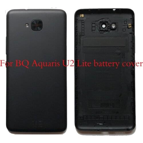 For BQ Aquaris U2 Lite Battery cover original Housing Replacement Parts back Battery Cover for BQ Aquaris U2Lite