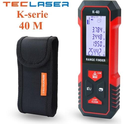 TECLASER Laser Tape Measure Laser Rangefinder Laser Distance Meter Laser Meter Digital Range Finder Ruler Roulette Measure Tools