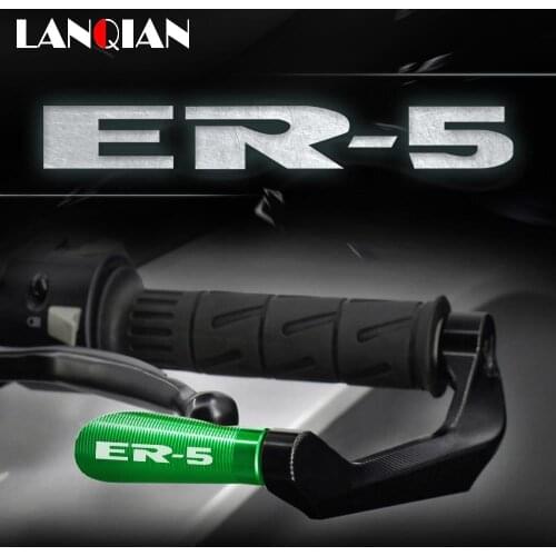 Motorcycle Accessories Aluminum Brake Clutch Levers Guard Protection For Kawasaki ER-5 ER5 ER 5 2004 2005 Parts