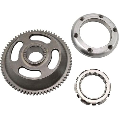 Motorcycle One Way Starter Clutch Gear Assy For Yamaha TTR250 XT250 Tricker YFM250 Raptor 250 TT250R Raid Serow