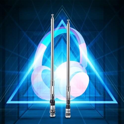 1Pcs 1M Scalable 118-136MHz Whip Telescopic Antenna Multiple Uses Replacement