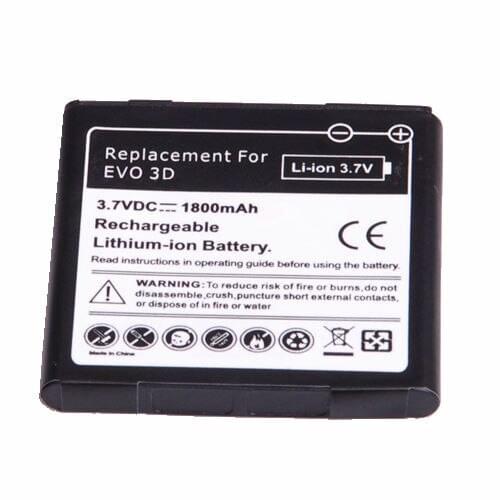 Ciszean 1x 1800mah Replacement Battery For HTC Sensation G14 Sensation 4G EVO 3D G17 G18 Z710E Sensation XE XL Amaze 4G