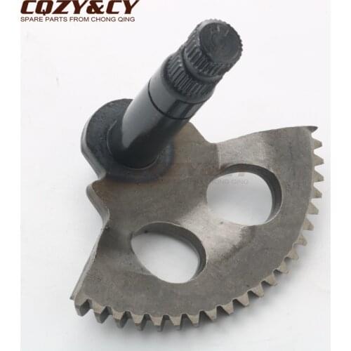 Scooter Kickstart Shaft for Baotian BT49QT-18C1 20C 28A 28B 18E1 18F1 50cc 1E40QMA 2-stroke