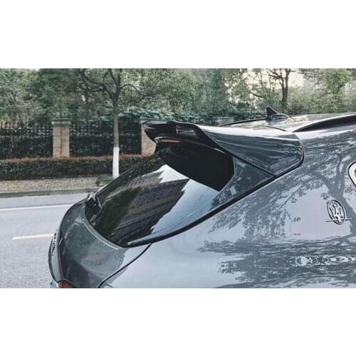 Carbon Fiber Car Rear Wing Trunk Lip Spoilers Engine cover Special tail Fits For Maserati Levante 2016-2019