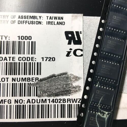 1PCS ADUM1402BRWZ-RL ADUM1402 Supply Of MCU Amplifier IC In Stock