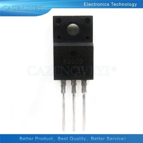 5pcs/lot R6020ANX R6020ANX R6020A R6020 TO-220F In Stock
