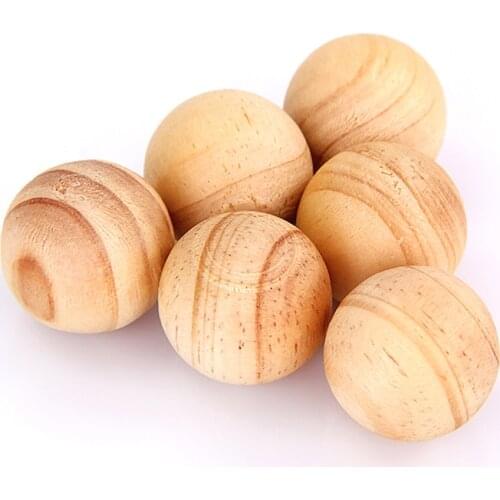 5PCS Natural Cedar Wood Health Pest Control Mildew Moth Insect Camphor Wood Ball Camphor Bug Repellent Wardrobe Clothes Drawer