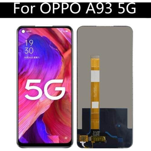 6.50" LCD FOR OPPO A93 2020 LCD Display Touch Screen Digitizer Assembly Replacement parts For OPPO A93 5G PCGM00 LCD