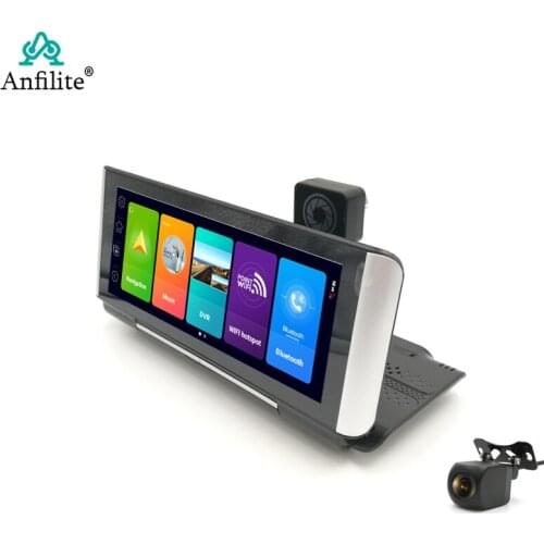 Anfilite 4G ADAS Dashcam 6.86 Inch Car DVR 1080P Dash Camera Android GPS Navigation Night Vision Dual Lens Car Video Recorder