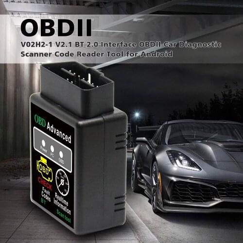 Bluetooth 2.0 Interface OBDII Car Diagnostic Scanner Code Reader Tool obd2 scanner for Android Diagnostic Tool