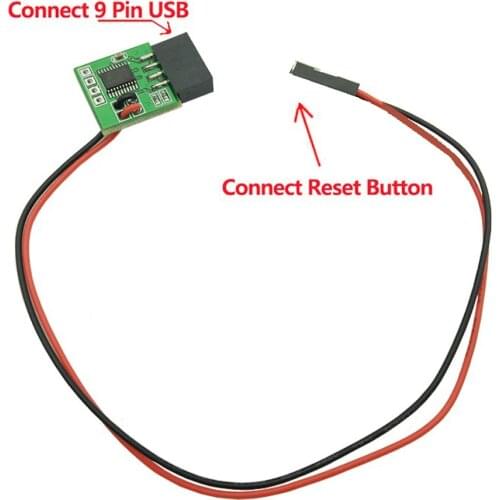 BTBcoin Add On Cards USB Watchdog Reset Controller Watch Dog PC Stick Crash Blue Screen Automatically Restart for BTC Mining NEW