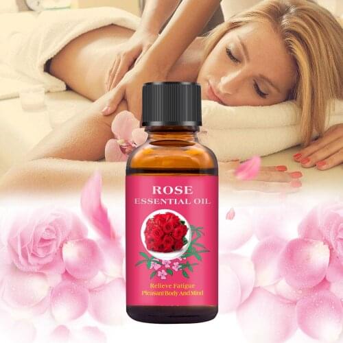 Joypretty 30ml Rose Massage Oil Relaxing Body Massage Scraping Essential Oil Relieve Fatigue Pure Natural Body Oil Skin Care