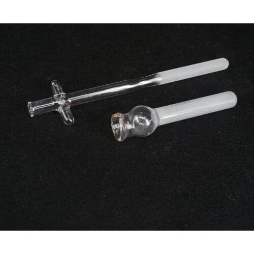 2ML Borosilicate Lab Glass Tissue Grinder Homogenizer Pour Spout Cross Handle