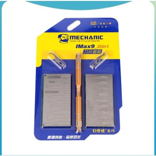Mechanic Multi-Function Mobile Phone IC Chip CPU Remover with Blades for iPhone Motherboard NAND Glue Removal BGA Repair Tools