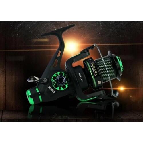 Wholesale Spinning Reels With CNC Metal Rocker 5.2:1 Pesca Carretilha Peche Spinning Reel Fishing Tackle Fishing Reel Pesca Gear