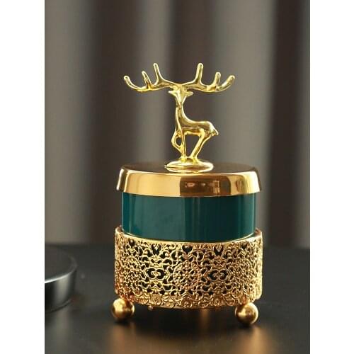 INS Toothpick Holder Barrels Creative Home Personality High-End Cotton Box Cotton Swab Stick Fashion Northern