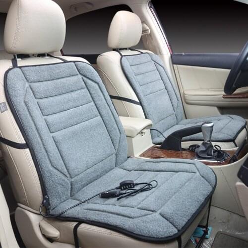 12V Car Heated Front Seat Cushion Cover Heating Heater Warmer Pad Winter Car Heating Pads Car Seat Pads Auto Accessories