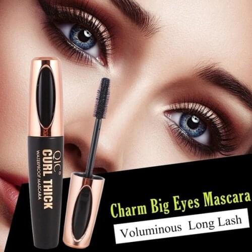 1 Piece Waterproof Eyelash Extension Black Thick 5D Silk Fiber Lash Mascara Eyelash Eyelashes Extension Tool