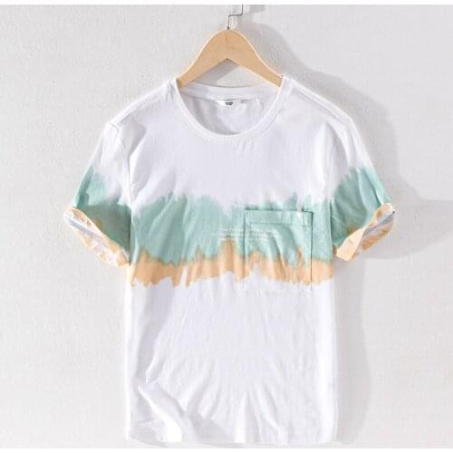 Comfortable short sleee brand men t shirt fashion casual white t shirts for men round neck tshirt mens summer t-shirt male