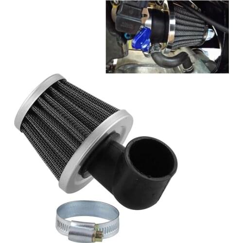 WINTUWAY 35mm 90 Degree Angle Modified High Performance Motorcycle Air Filter For GY6 50cc ATV Kart 139QMB