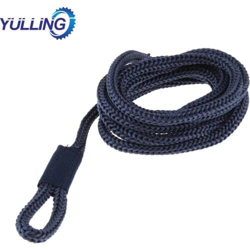YULLING 1Pcs Boat Fender Line 6mm*1.5M Double Braided Fender Line Marine Mooring Line For Yacht Boat Accessories Marine