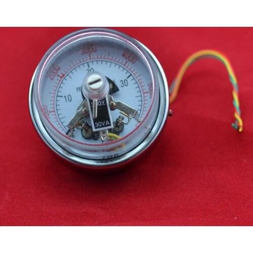 YXC60Z 2.5" Magnetic help 60mm electric contact pressure gauge manometer , Back mount
