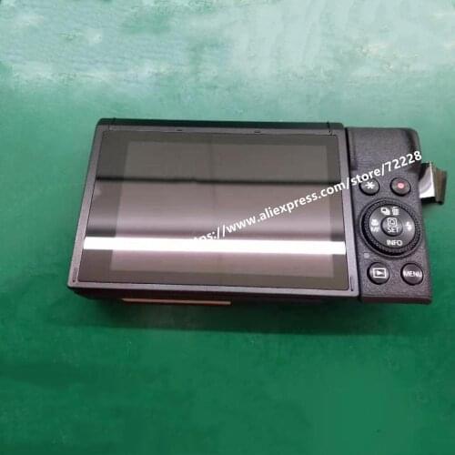 Repair Parts For Canon PowerShot G7X MARK III ,G7X III , G7XIII Back Cover Rear Case Ass'y With LCD Screen Hinge Flex Cable