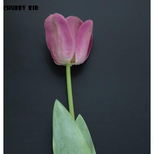 10pcs/lot ! wholesale 3D printing Real touch artificial Tulips Hi-Q latex flowers long tulip fake wedding decorative Dutch tulip
