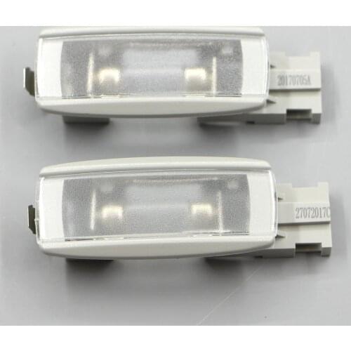 2 * PCS Aplicar para Jetta nuevo y viejo Passat B7L B6 CC golf 6 MK6 MK7 espejo de maquillaje parasol lampara 1KD 947 109 A