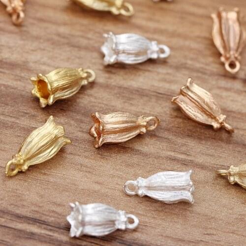 20pcs Outside 7x16mm Tassel End Jewelry Cap End Bead Caps Fit Round Leather Cord Tassel Caps DIY Necklace Bracelet Connector