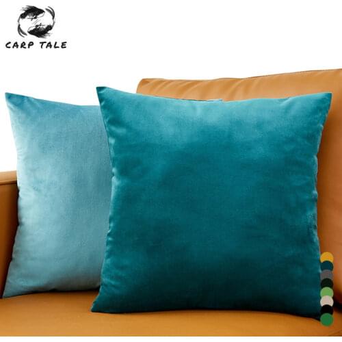 32 Colors Velvet Cushion Cover Luxury Pillow Covers Decorative Sofa Cushions Nordic Pillowcase 45x45/40x40/50x50/60x60/30x50cm