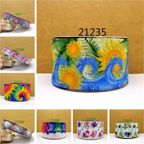 Free shipping printed cartoon grosgrain ribbon 20487