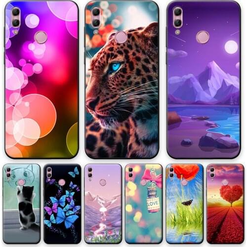 For Honor 10 Lite Case Cool Phone Case For Honor 10 Lite Universe Pattern Back Cover For Huawei Honor 10 Lite Soft Silicone Case