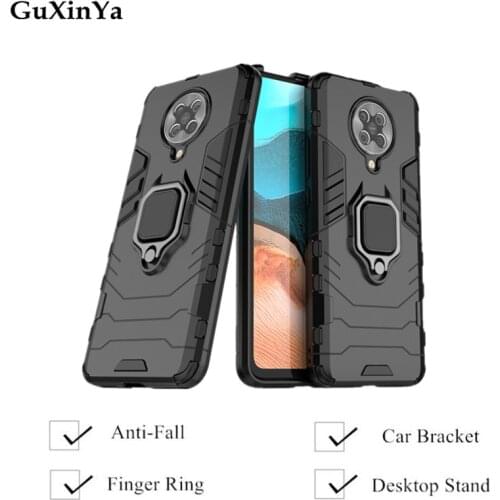 Phone Case Redmi K30 Pro Cases Luxury Armor Magnetic Ring Cover For Xiaomi Redmi K30 Pro Fundas Redmi K30 5G Coque Bumper